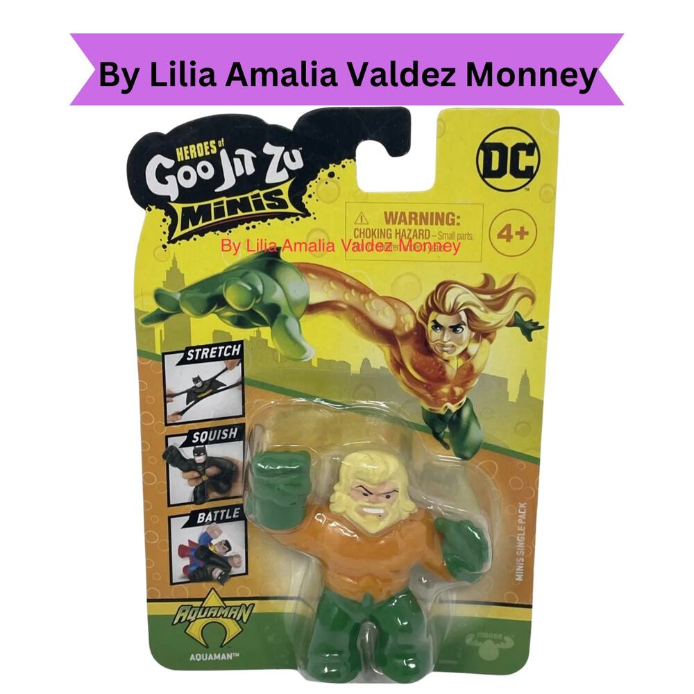 Heroes of Goo Jit Zu Minis DC 2021 Aquaman